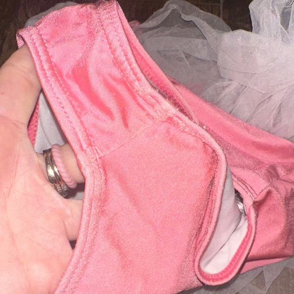 Disney Princess Aurora Sleeping Beauty Swimsuit Tutu 4T Pink One Piece - Picture 2 of 4